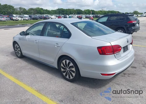 2013 Volkswagen Jetta Hybrid Sel Premium z USA, uszkodzony, nr VIN 3VW637AJ2DM233265